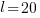 l=20 l=20