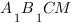 A_1B_1CM