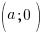 (a;0)