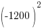 (-1200)^2
