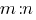 m:n