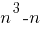n^3-n