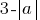 3-delim{|}{a}{|}